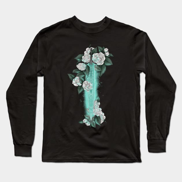 Holy moonlight great sword Long Sleeve T-Shirt by WtfBugg